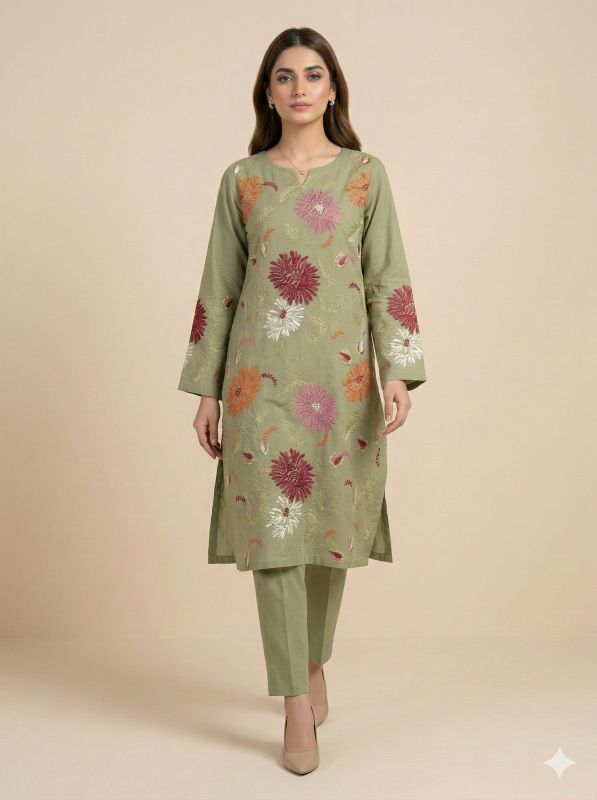 Sage Meadow 2-Piece Lawn Suit
